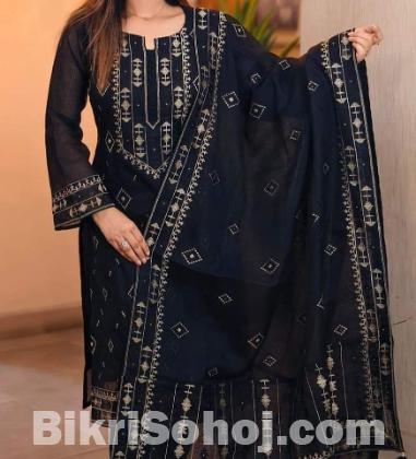 Block Print Three Piece